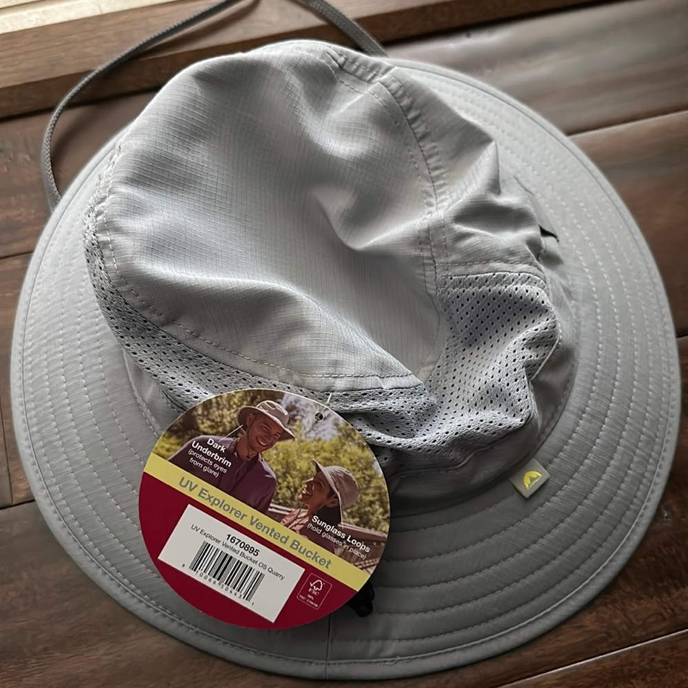Solar escape UV explorer boonie hat OSFM cream color new